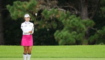 [골프IN화보] 김우정, KB금융 챔피언십 3라운드 '순위 급상승' 선전