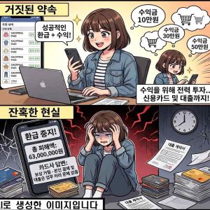 “부업하면 돈 번다더니”…카드 긁고 대출까지, 6300만원 날렸다