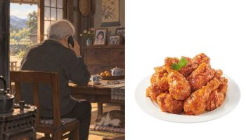 “양념통닭이 생각나서…미안허다” 딸 울린 93세 父, 페리카나도 나섰다