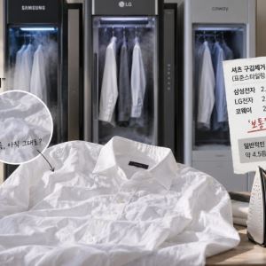 "다림질 손맛, 못 참지"…200만원 의류관리기 굴욕