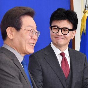 "한동훈, 李대통령 제치고 '신뢰 정치인' 1위"