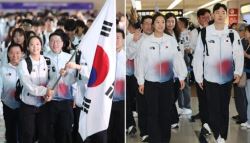 이순신 장군 천막에 발작한 日, 이번엔 선수단 '태극기' 제지