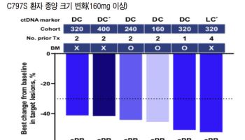 보로노이, 내성 폐암 환자 6명 모두 종양 40% 이상 감소[인베스트 바이오]