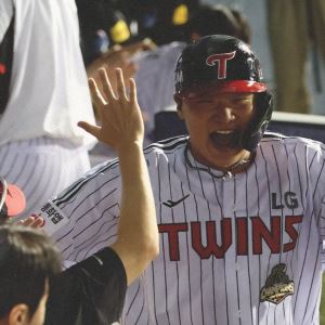 이재원, 비거리 140m 결승 홈런… LG는 6연승, 한화는 6연패