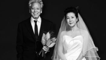 박정수·정을영, 25년 사실혼 끝내나…웨딩 화보 공개