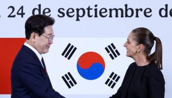 李 “멕시코와 무역협정 체결 긴요”…셰인바움 “전략적 동반자 관계 구축”(종합)