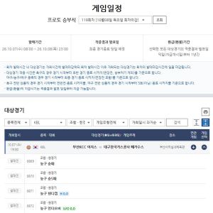 ‘초반부터 요동치는 KBL’… 주중 경기 대상 프로토 승부식 119회차 발매