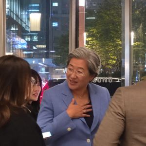 리사 수, 전영현과 3시간 회동…파운드리 협력에 “폭넓은 파트너십”