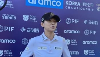 '부활 신호탄 '4언더파 선두권 박성현…"올해 경기 중 '톱3'에 든다"