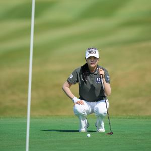 [포토]김민선,버디 라인을 찾는다