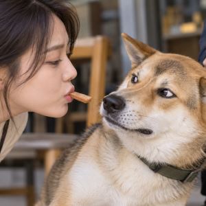 입으로 남의 개에 간식 주려다 물려..."견주 6300만원 배상"