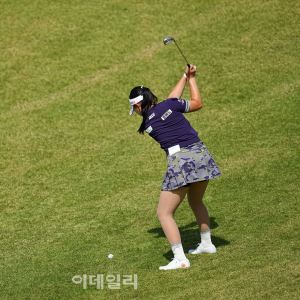 [포토]유현조,볼 집중하는 백스윙