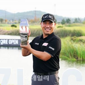 [포토] 이대한, KPGA 어메이징크리 오픈 초대 챔프