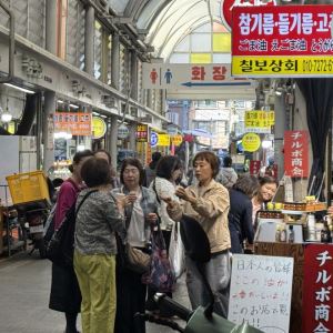 “여기가 참기름 성지?”…日 관광객에 중부시장 ‘고소한 특수’