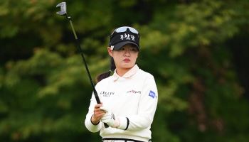 [포토]한지원,아쉬운 첫 홀 버디