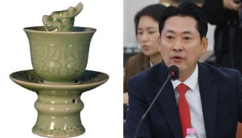 추미애에 빨대 보낸 개그맨, 장동혁엔 술잔 보냈다…왜