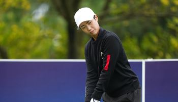 BMW 레이디스 챔피언십 안나린 어드레스 장면