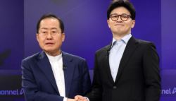 "한동훈만 빼고"…홍준표, 보수 대선주자 5명 질문에 보인 반응
