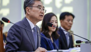 외교장관 "의원 美비자 지연, 바람직하지 않아…신속 발급 요청"