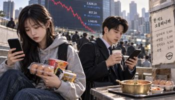 “주식은 폭락, 밥값은 헌혈로”…소비 한파 속 거지방 생존법