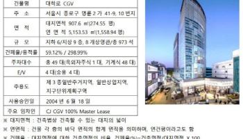 "410억 빚 갚을 시간은 벌었지만"…이지스, 대학로CGV 새 주인 찾기